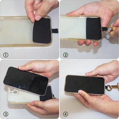 1 Set Phone Accessory Kit, Includes Phone Case Lanyard, Crossbody Phone Charm, Phone Accessory Bag Pendant, Zipper Wallet, Keychain, And Replaceable Shoulder Strap And Adjustable Strap. This Product I