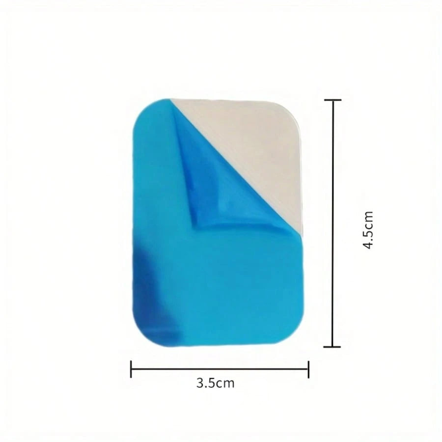 10/20/30pcs Square Magnetic Sticker Metal Plate, Ultra Thin Magnetic Sheet For Car Phone Holder, Universal Navigation Magnet Pad