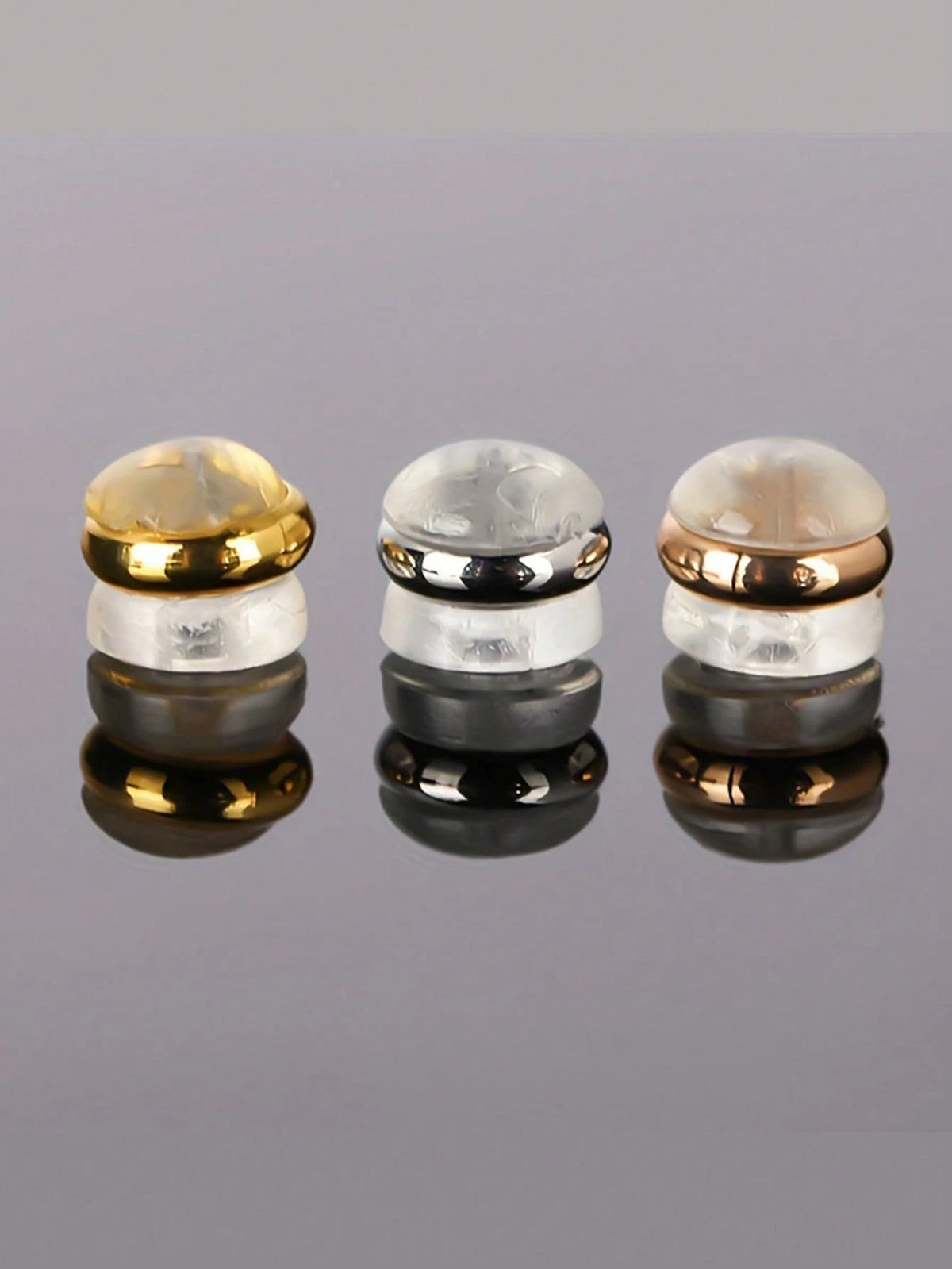 10/20/50pcs Silicone Earring Backs/Stoppers, Suitable For Earrings/Dangle Earrings, Locking Safety Earring Backs, Securely Hold Heavy Earrings, Non-Irritating & Hypoallergenic Soft Transparent Earring
