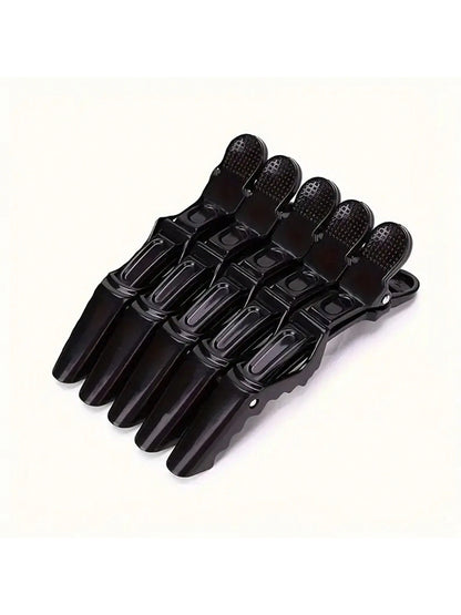 10/5/2-Pcs Multi-Color Crocodile Hair Sectioning Clips- Durable Non-Slip Grip, Easy Styling And Salon Use For Hair Dye, Perm, And Sectioning- Premium Plastic Alligator Clips For Hairdressers And Hom