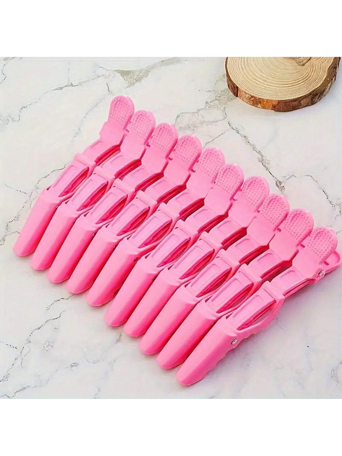 10/5/2-Pcs Multi-Color Crocodile Hair Sectioning Clips- Durable Non-Slip Grip, Easy Styling And Salon Use For Hair Dye, Perm, And Sectioning- Premium Plastic Alligator Clips For Hairdressers And Hom