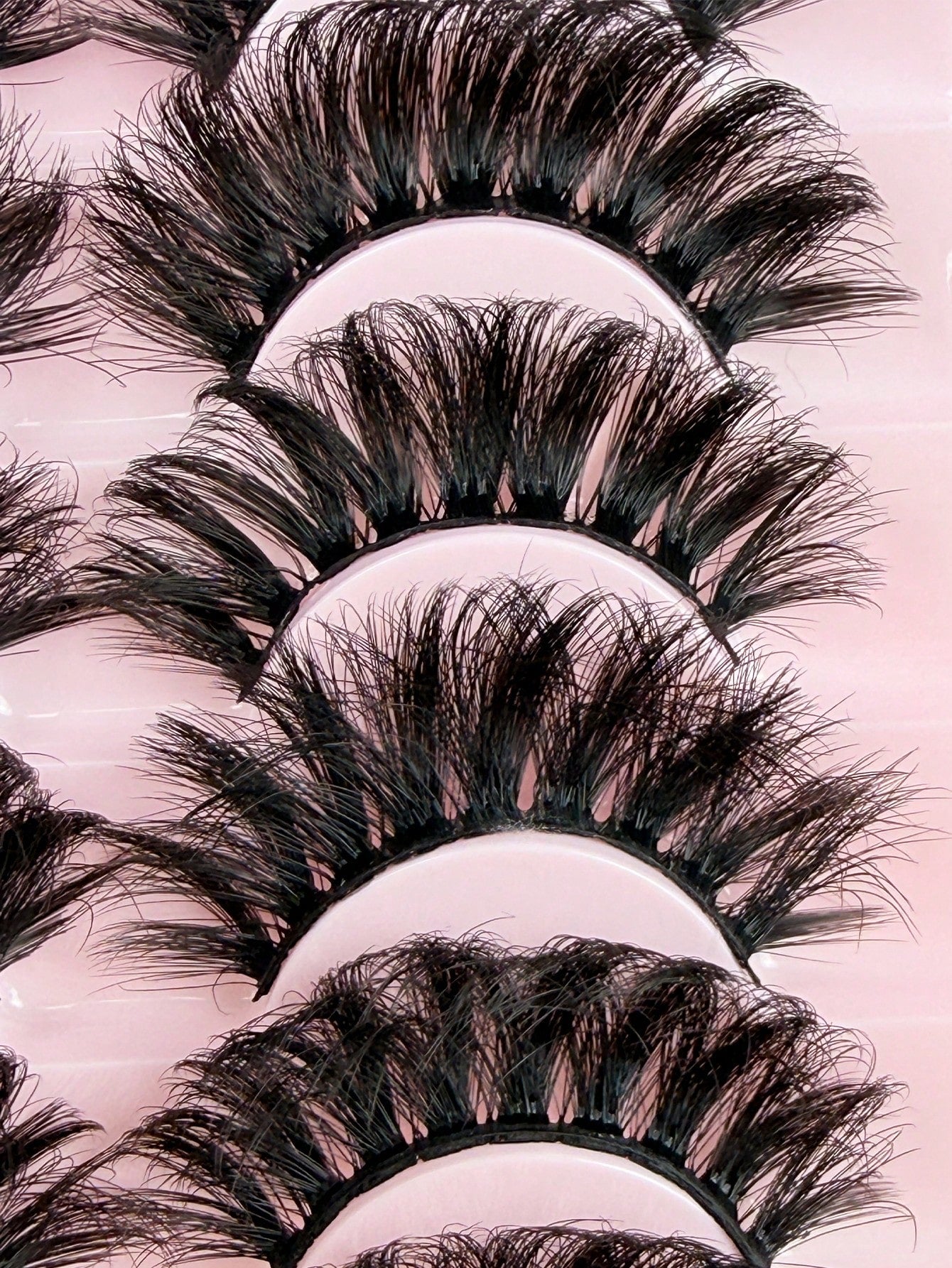 10 Pairs 6D False Eyelashes Dramatic Thick Cross Fluffy 3D Faux Mink Eyelashes For Lasting Extension Strip Dramatic Makeup Lashes Lashes Eyelashes Fake Lashes