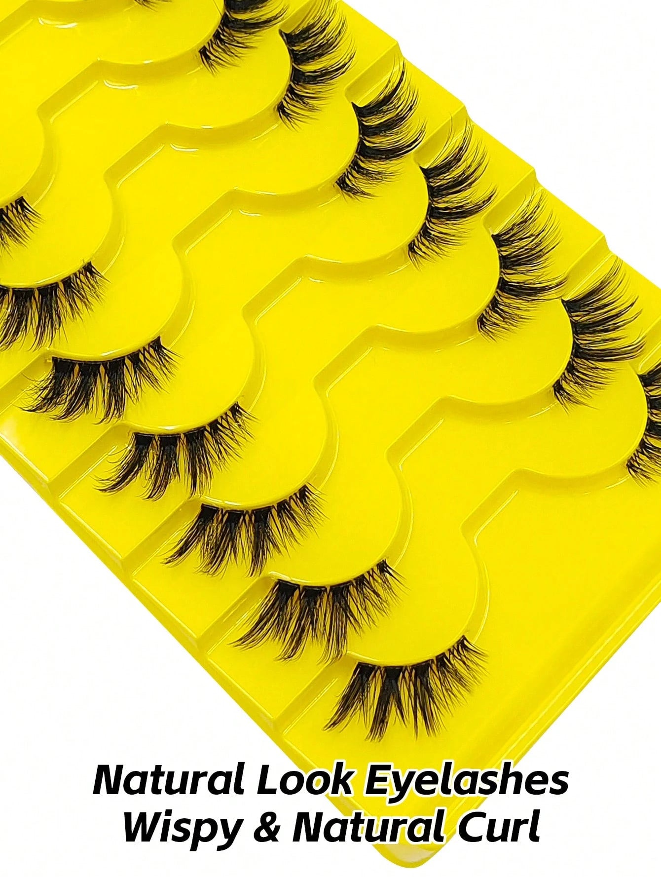 10 Pairs Half-Length False Eyelashes, Soft Natural Cat Eye Corner Lashes, Thin Crossed Corner Style, Fluffy Lashes, Suitable For Party, Evening Banquet, Travel
