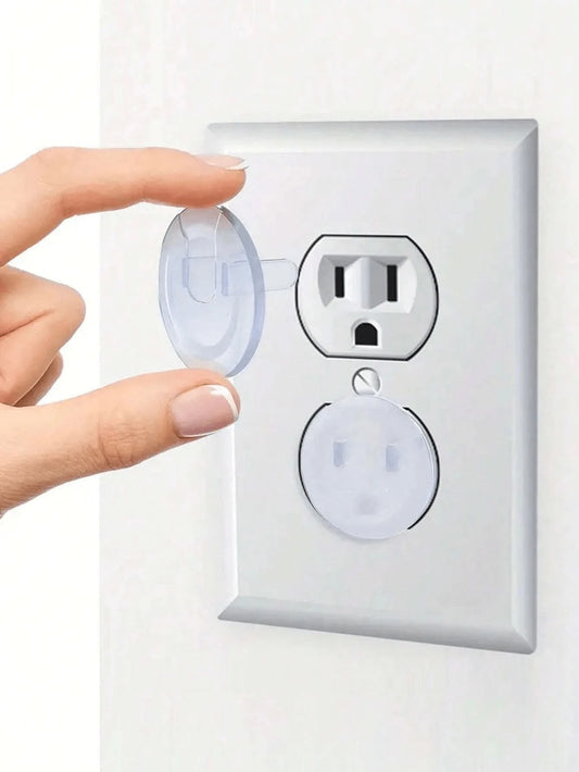 10 Pcs Baby Proofing Safety Child Safety Electrical Plug Protector With Hidden Handle Outlet Cover For Electrical Outlets For The Protection Of Children And Toddlers. Baby Shower Family Decorations Gi