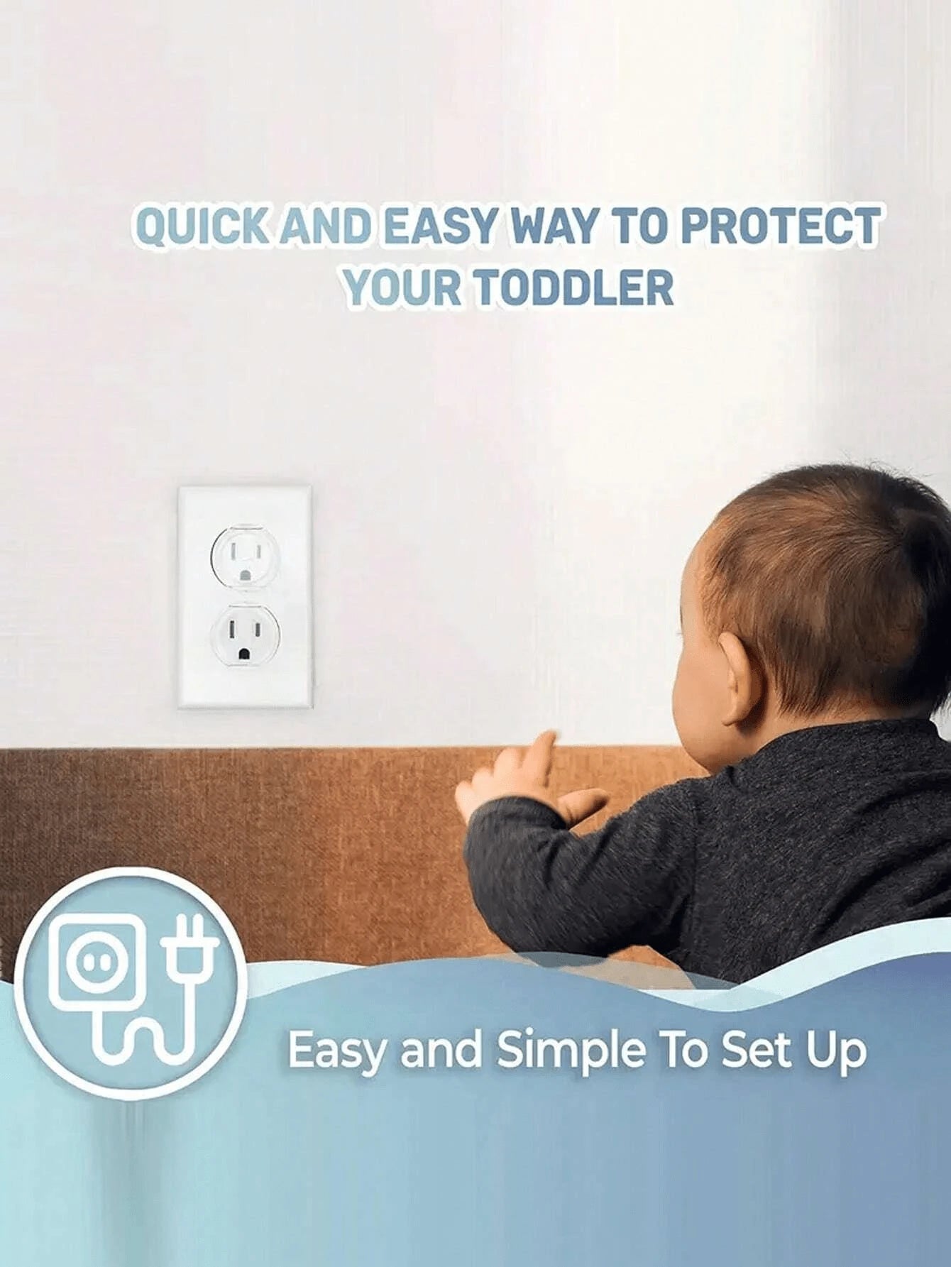 10 Pcs Baby Proofing Safety Child Safety Electrical Plug Protector With Hidden Handle Outlet Cover For Electrical Outlets For The Protection Of Children And Toddlers. Baby Shower Family Decorations Gi