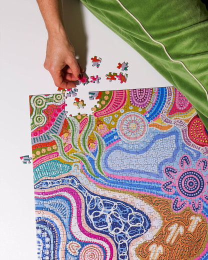 1000 Piece Jigsaw Puzzle - Colourful Life