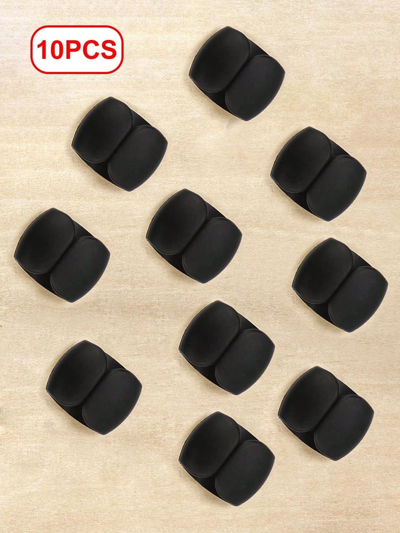 10pcs Cable Organizer Clips For Headphone, Charging Cable, Cord Management, Multifunctional Winder