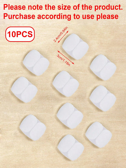 10pcs Cable Organizer Clips For Headphone, Charging Cable, Cord Management, Multifunctional Winder