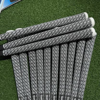 10pcs Golf Grip Rubber Iron Wood Club Non-Slip Wear-Resistant Grip