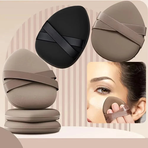 10pcs Makeup Sponge Powder Puff, Multi-Functional Foundation Concealer Powder Setting Blending Sponge, Suitable For Liquid, Cream, Dry And Wet Use Makeup Tool