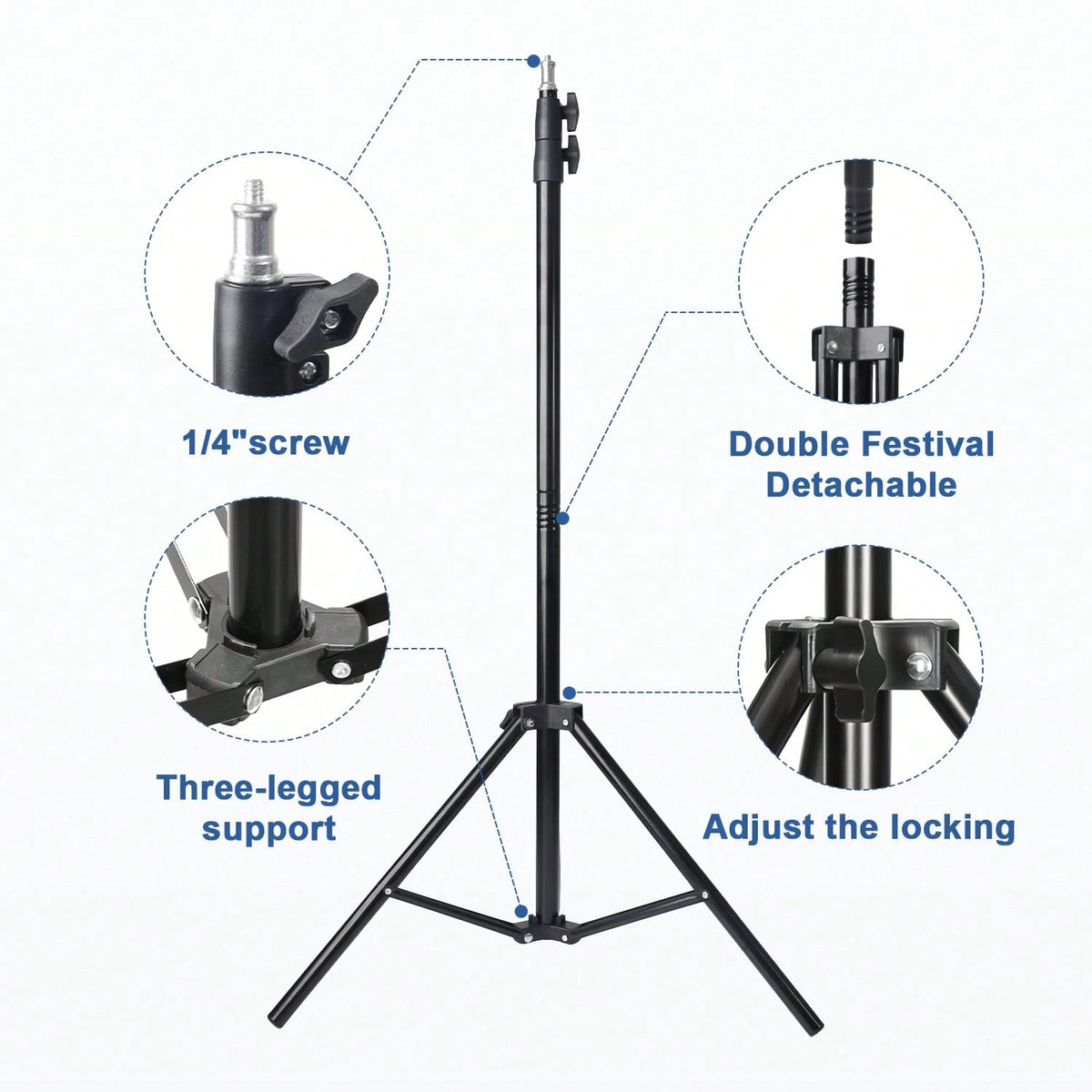 12-Inch Ring Light Strip, 63-Inch Extendable Tripod And Phone Holder, Dimmable LED Ring Light For Photography And Live Streaming, Suitable For Selfie Camera Photography/Makeup/Video/Live Streaming.Thi