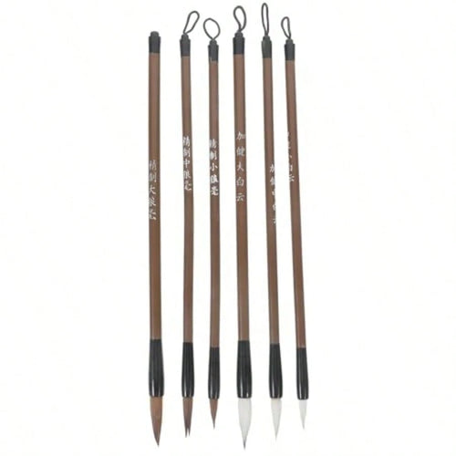 12 Pcs Chinese Calligraphy Brush Pen Calligraphy Brush Pen Student Writing Stationery Brush Sumi Drawing
