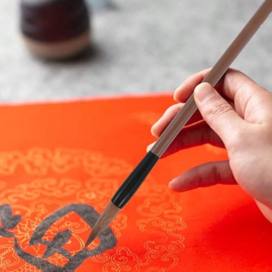 12 Pcs Chinese Calligraphy Brush Pen Calligraphy Brush Pen Student Writing Stationery Brush Sumi Drawing