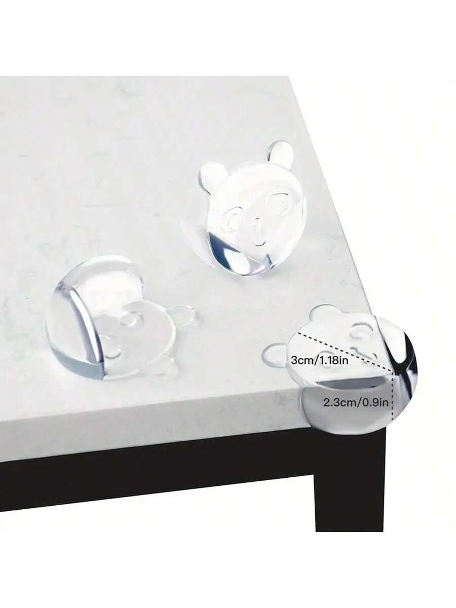 12pcs Baby & Child Corner Protectors- Keep Your Furniture & Coffee Tables & Clear Of Sharp Edges!