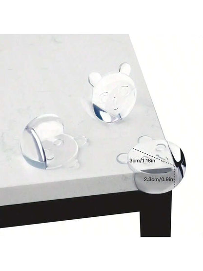 12pcs Baby & Child Corner Protectors- Keep Your Furniture & Coffee Tables & Clear Of Sharp Edges!