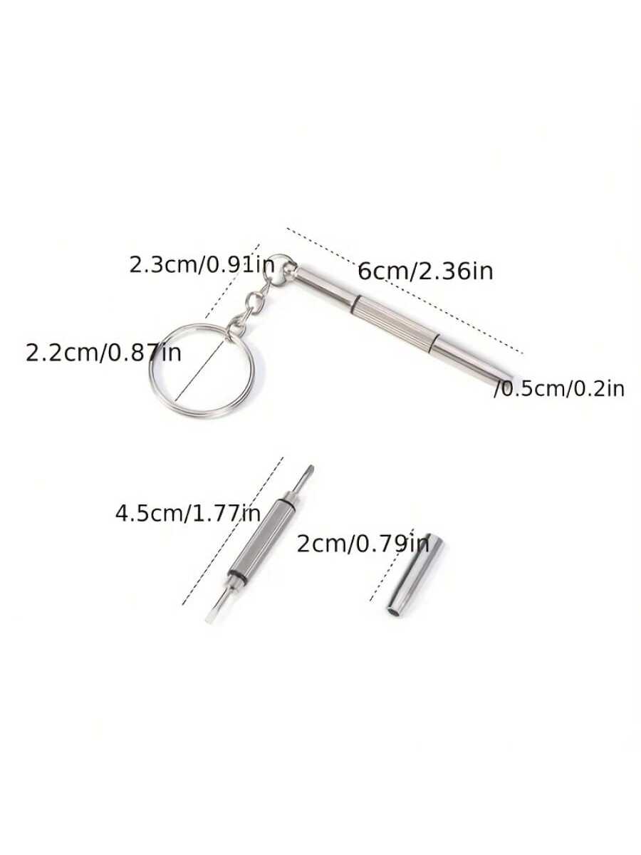 12pcs Repair Parts Tool Set, Includes Small Screws And Nuts, Suitable For Watch, Glasses And Other Repair Parts