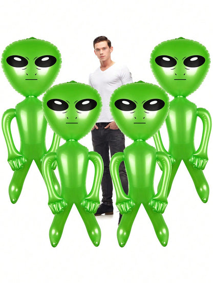 13/9/7/6/3/2/1pc Alien Decor, Suitable For Space Theme Party, UFO Theme Spaceship Party, Birthday Party, Halloween Party, Easter Party, Christmas Party, Family Gathering, Pool Party, Birthday Party, A