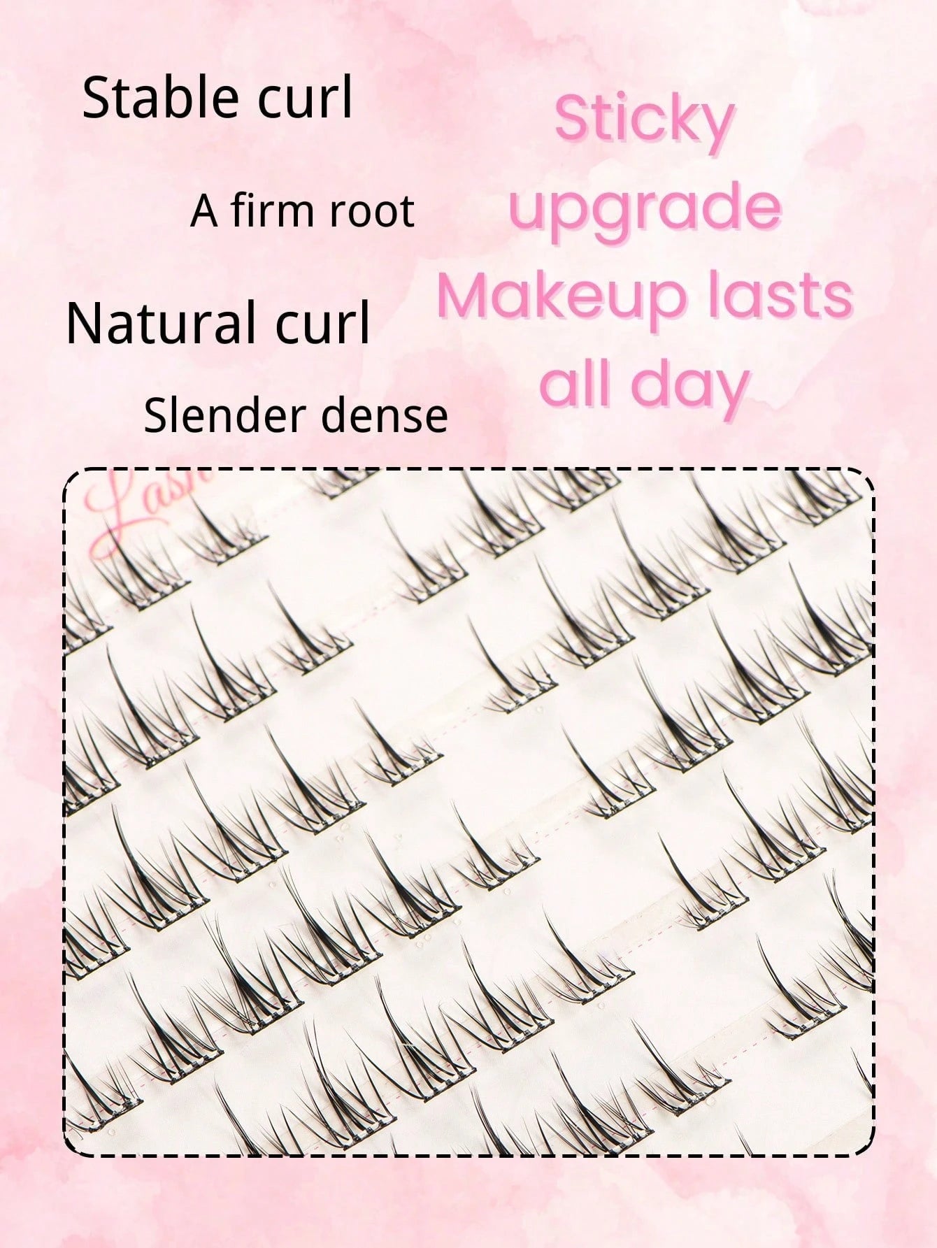 132 Clusters Glue-Free Sunflower Eyelash Bundles, 6-12MM Mixed Length, Pre-Adhesive Strip Included, Quick Application Without Extra Lash Glue, Sunflower Radial Cluster Design With Natural Curl, Define