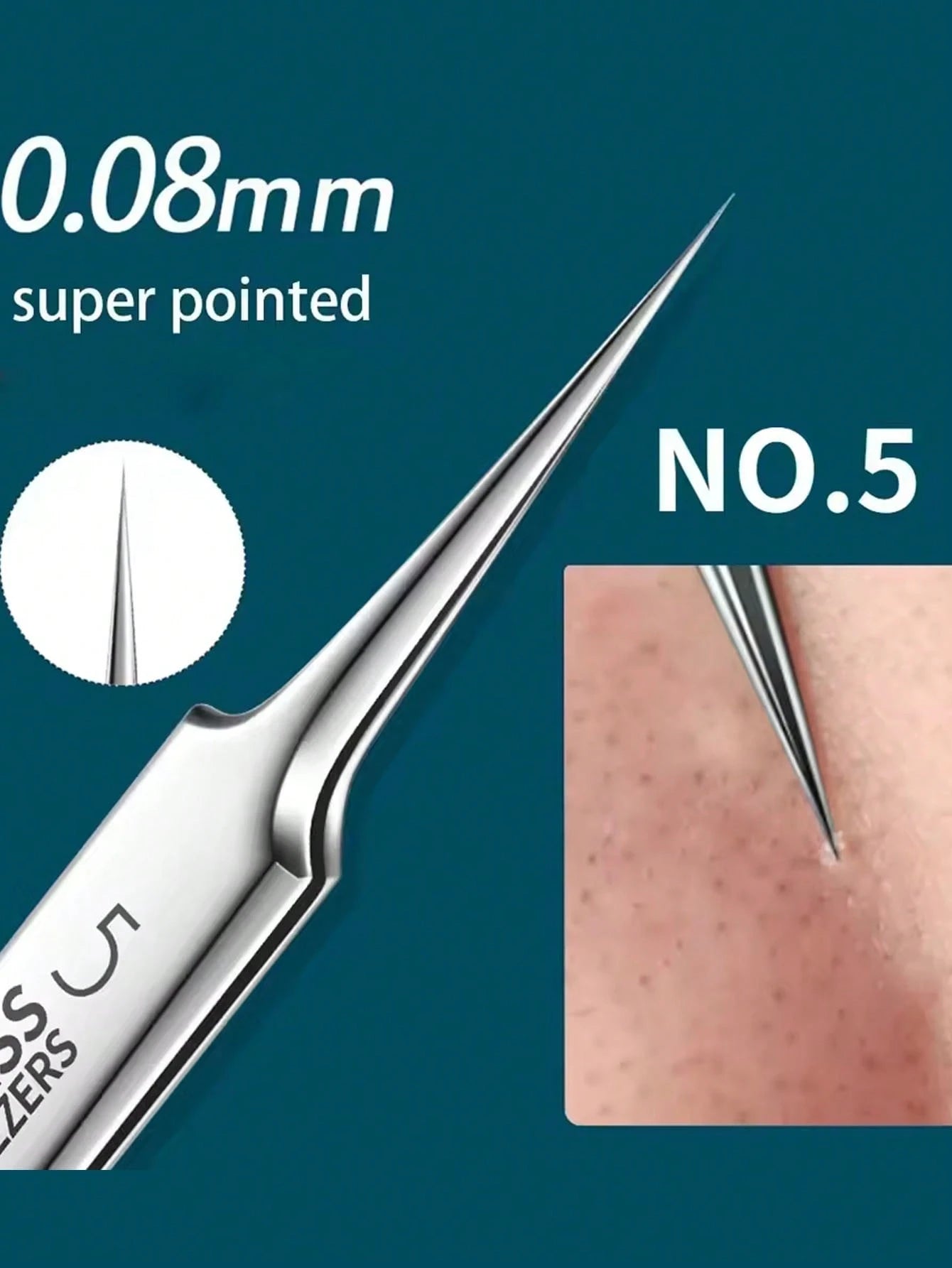 14PCS Stainless Steel Blackhead Removal Tool Set Stainless Steel Acne Removal Tool- Professional Acne Squeezing Kit Beauty Salon Special Blackhead Remover, Acne Needle Tool Pore Cleaner, Deep Cleansi