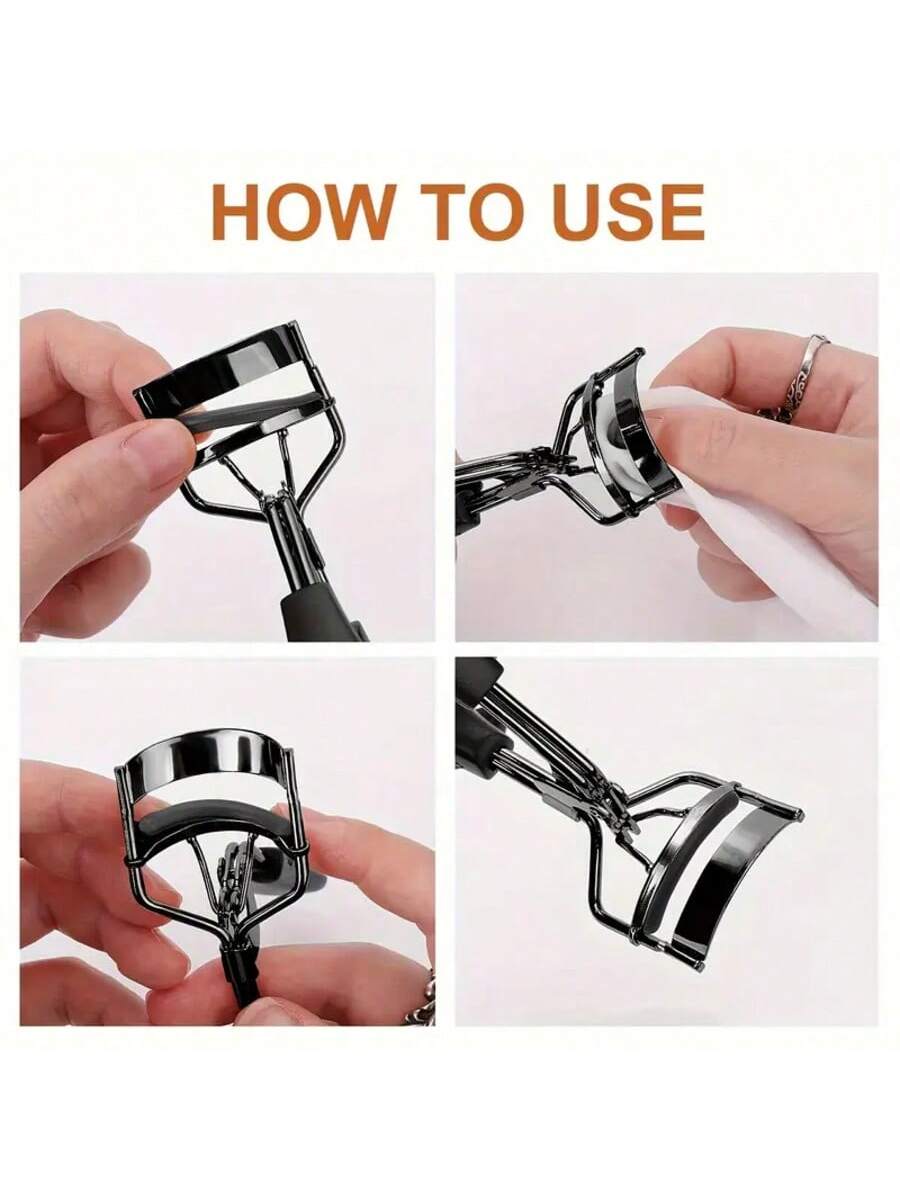 15pcs/11pcs/5pcs/1pc Eyelash Tools Set Including Eyelash Curler And Replacement Rubber Pads, Professional Eye Makeup Tools For Daily Use, Portable Travel Size Eye Lash Extension Accessories.