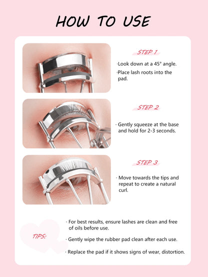 15pcs/11pcs/5pcs/1pc Eyelash Tools Set Including Eyelash Curler And Replacement Rubber Pads, Professional Eye Makeup Tools For Daily Use, Portable Travel Size Eye Lash Extension Accessories.