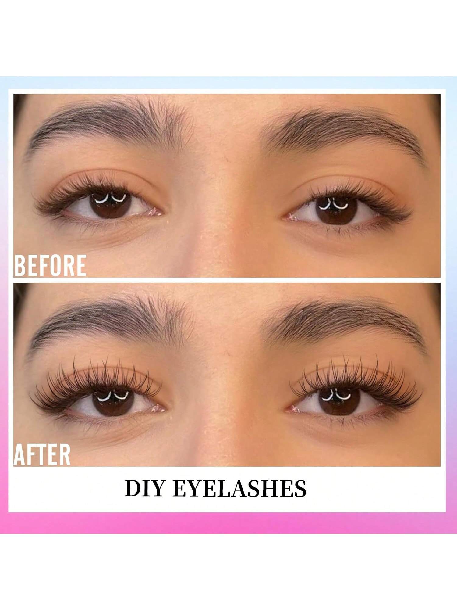 168pcs D Songs 9-12mm Mixed 0.07mm 14rows/168pcs Waterproof Mink, Lightweight DIY Lashes For Natural To Dramatic Makeup, Suitable For Daily Use And Eventslash Clusters,Eyelash Clusters,Individual Eyel