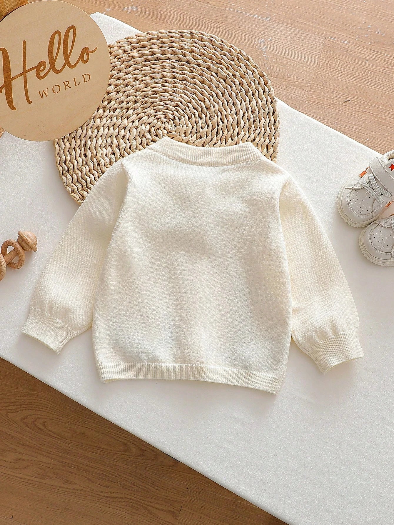 18 Month Baby Boy Clothes, Newborn Baby Boy Clothes, Cute Fall Clothes, Adorable Contrast Color Cardigan Sweater, Baby Boy Fall Clothes