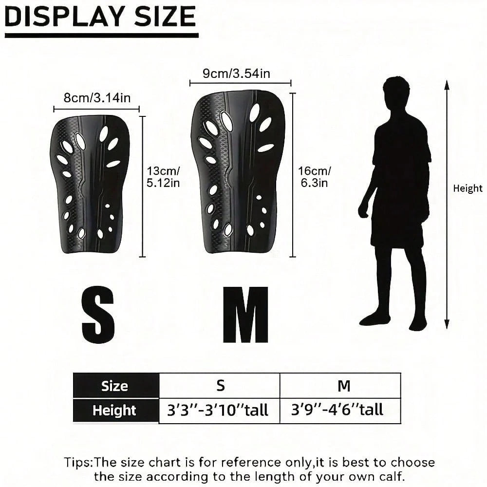 1pair Soccer Shin Guards, Shin Guard, Shin Sleeves For Football Games With Cushion Protection