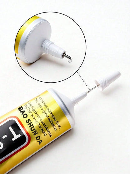 1pc 15ml/50ml/110ml T8000 Glue, Craft Adhesivefor Cell Phone Screen Repair Glass Wood Crafts Metal And Stones,Diamond Painting Acrylic Point Drill DIY, Jewelry Drill Special Glue Christmas For Holiday