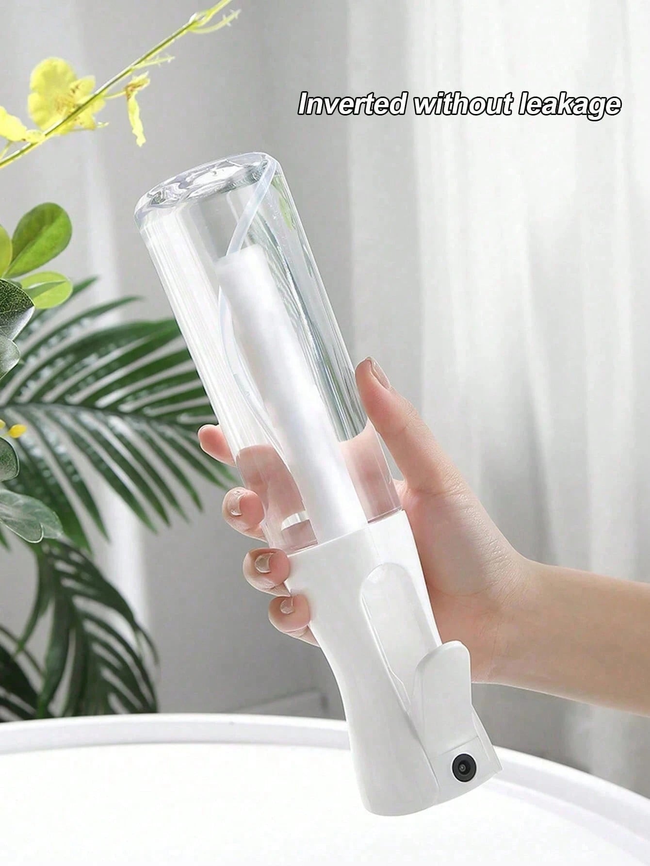1pc 200ml/300ml/500ml High Pressure Continuous Automatic Fine Mist Professional Hair Spray Bottle, Suitable For Bathroom, Bedroom, Kitchen, Vanity, Hair Salon, Hair Accessories, Travel Multi-Functiona