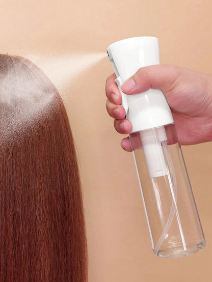 1pc 200ml/300ml/500ml High Pressure Continuous Automatic Fine Mist Professional Hair Spray Bottle, Suitable For Bathroom, Bedroom, Kitchen, Vanity, Hair Salon, Hair Accessories, Travel Multi-Functiona