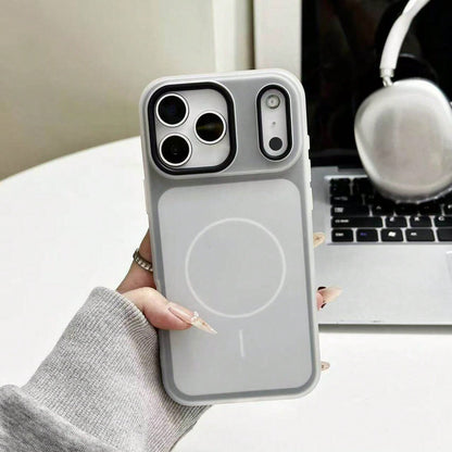1pc 2nd Gen Jelly Magnetic Case Compatible With Apple 17 Pro Max Phone Case 2-In-1 Skin-Feel 16 Protective Cover