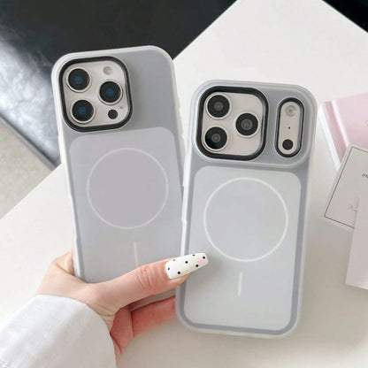 1pc 2nd Gen Jelly Magnetic Case Compatible With Apple 17 Pro Max Phone Case 2-In-1 Skin-Feel 16 Protective Cover