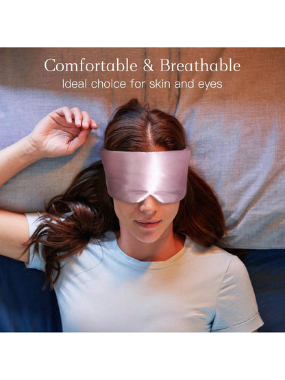 1pc,2pcs,4pcs,Eye Mask For Women Men, Soft Pressureless Cooling Blackout Eye Covers For Sleeping, Large Size Sleep Mask Fits All Heads Adjustable