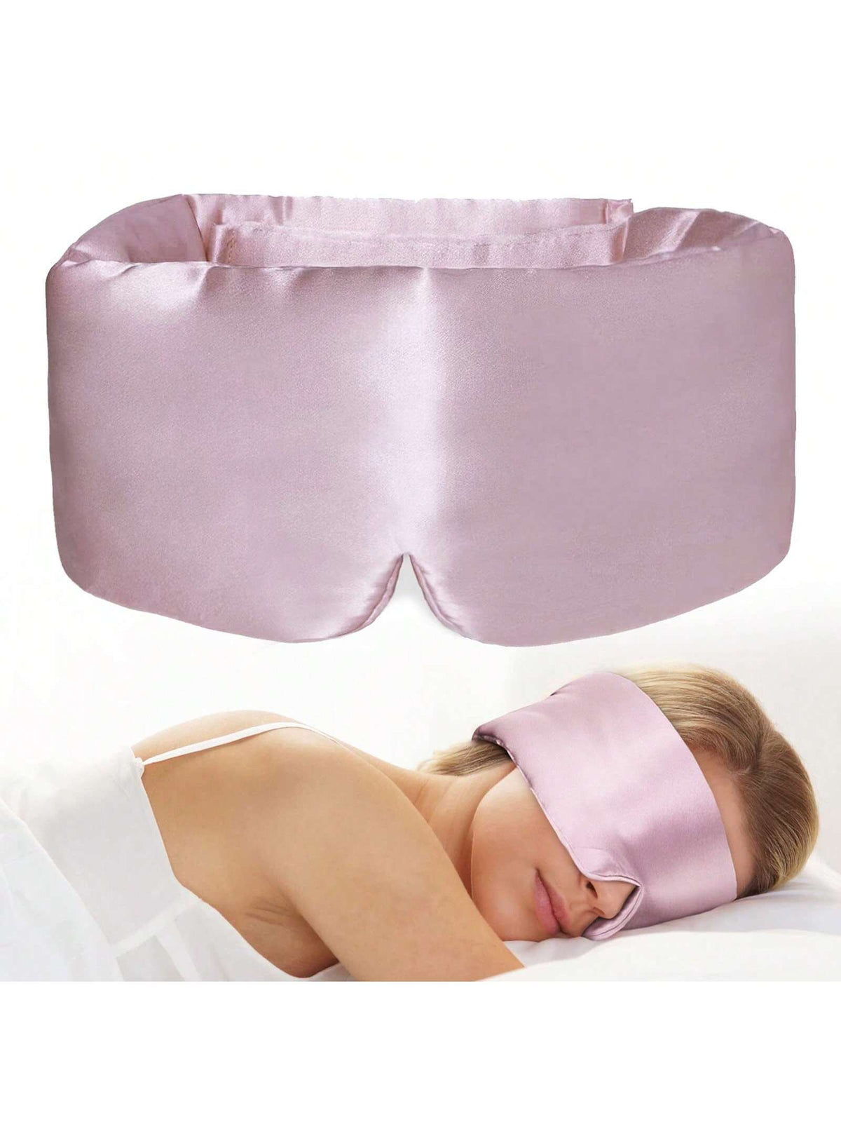 1pc,2pcs,4pcs,Eye Mask For Women Men, Soft Pressureless Cooling Blackout Eye Covers For Sleeping, Large Size Sleep Mask Fits All Heads Adjustable