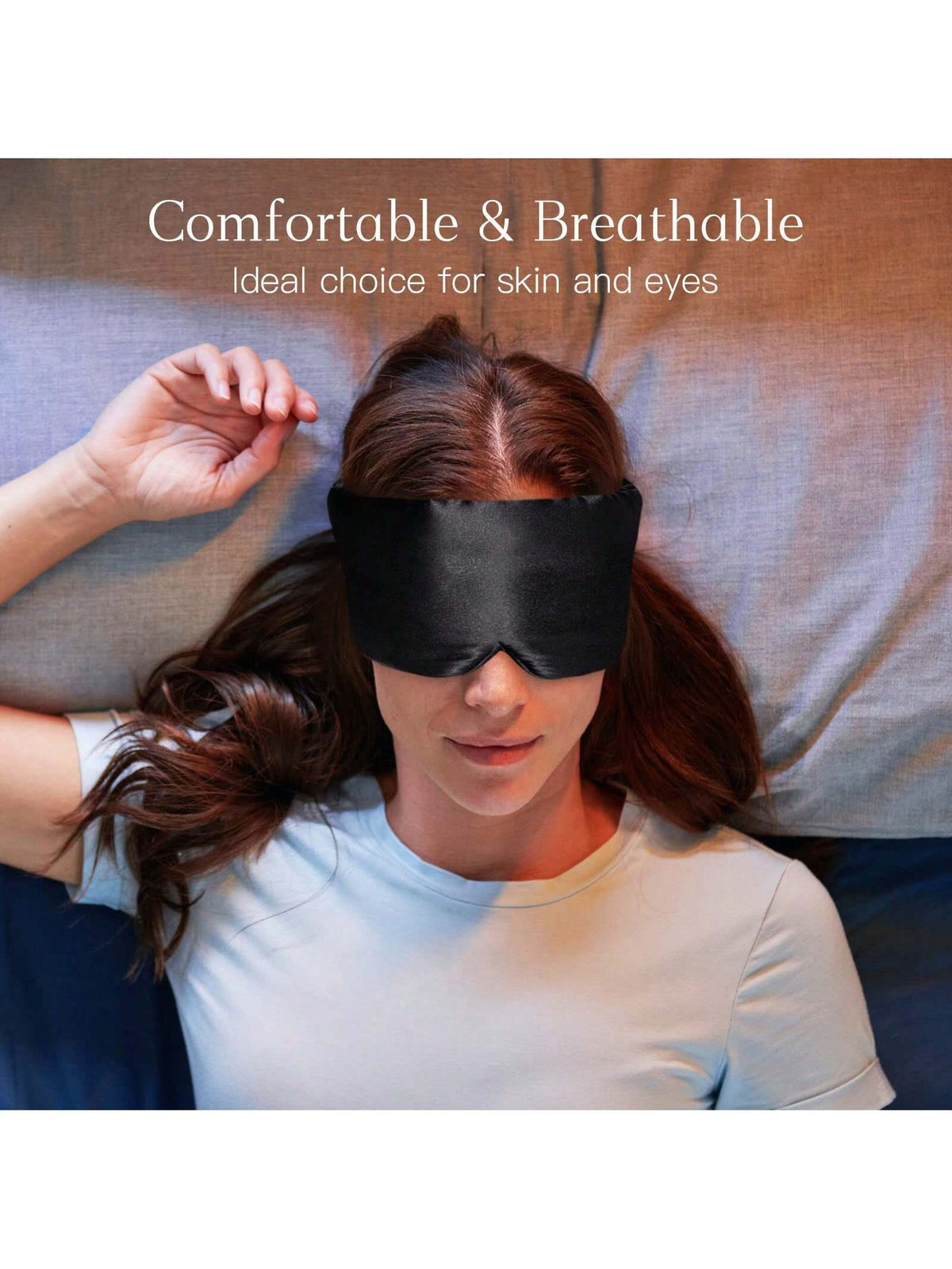 1pc,2pcs,4pcs,Eye Mask For Women Men, Soft Pressureless Cooling Blackout Eye Covers For Sleeping, Large Size Sleep Mask Fits All Heads Adjustable