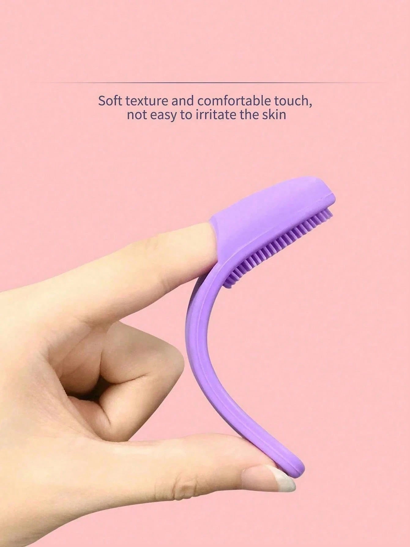 1pc/2pcs/5pcs Silicone Pore Cleaner Brush, Portable Blackhead Remover Massage Tool, Beauty Cleaning Instrument