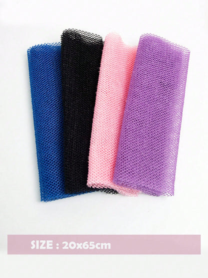 1pc/2pcsAfrican Bath Sponge, African Mesh Long Net Bath Sponge, Exfoliating Shower, Body Wash, Back Scrub,Body Scrubber,Sponge, Smooth Skin, Body Scrubber,Very Suitable For Daily Use