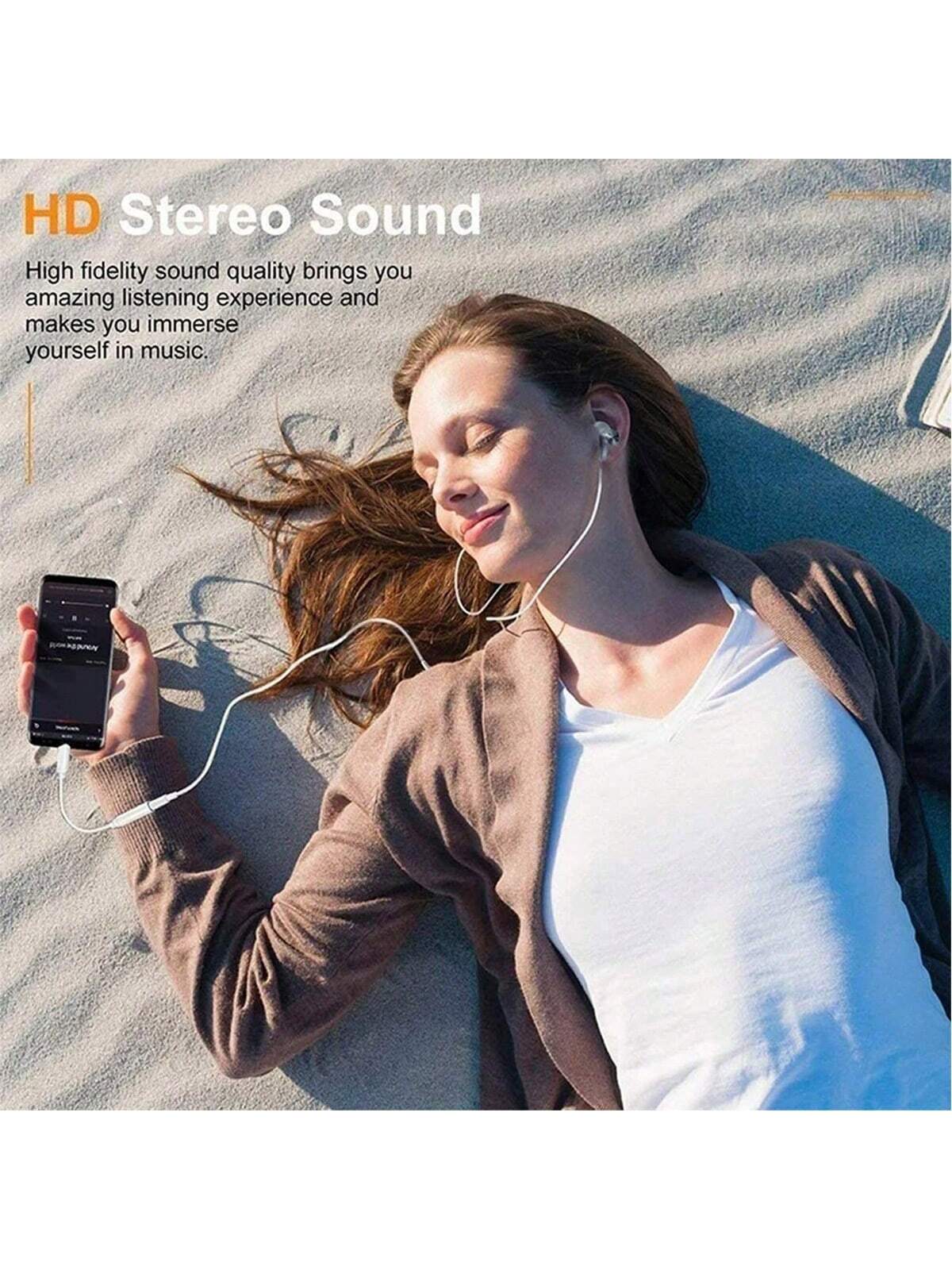 1pc 3.5mm Headphone Jack Adapter Compatible With IPhone/ Series, Auxiliary Audio Adapter Compatible With IPhone 17 Pro Max/17 Pro/17/Air/16/15/14/13/12/11/XS/XR/8/7/6, S25/S24/S23/S22/S21/S20 Ultra Pl