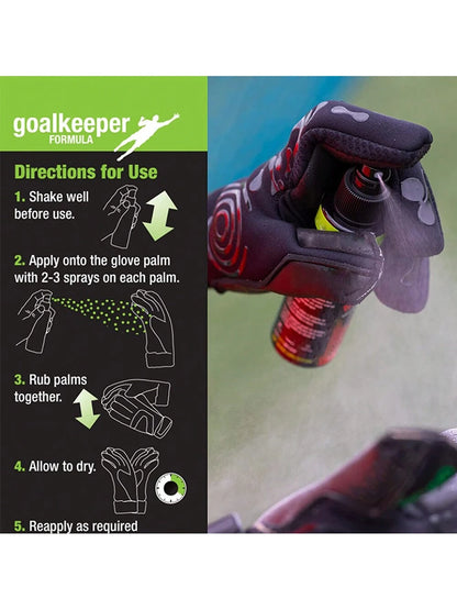 1Pc 30ml Goalkeeper Glove Tackifier Spray Glue Football Soccer Grip Spray Baseball Grip Spray Anti-Slip Enhance Sticky Latex Goalkeeper Glove