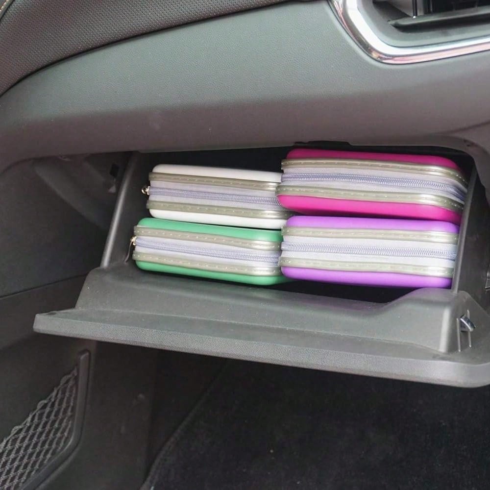 1pc 36-Slot CD/DVD Case, Portable CD/DVD Storage Bag, Dust-Proof Design, Suitable For Office And Home Use, Loved By Music Lovers And Movie Collectors