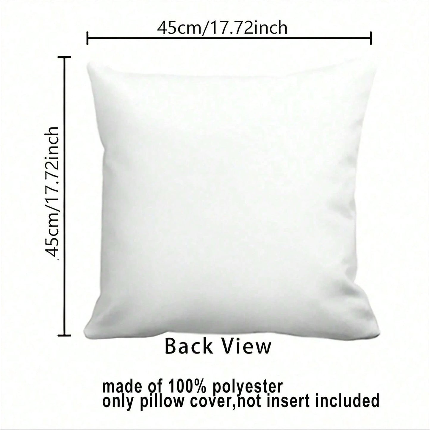 1pc 3D Floral Art Throw Pillow Cover, Oil Painting Style, Suitable For Home, Office, Living Room, Balcony Decor, Zipper Closure, Machine Washable, Size 45.72*45.72cm
