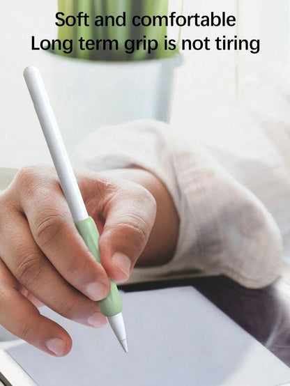 1pc/3pcs Silicone Apple Pencil 2nd Generation Grip Covers, Creative Thin Edge Swivel Design