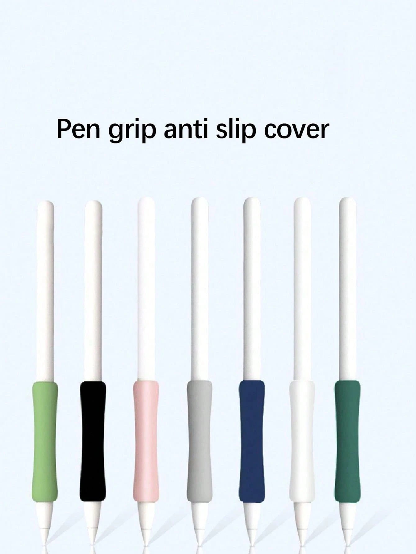 1pc/3pcs Silicone Apple Pencil 2nd Generation Grip Covers, Creative Thin Edge Swivel Design