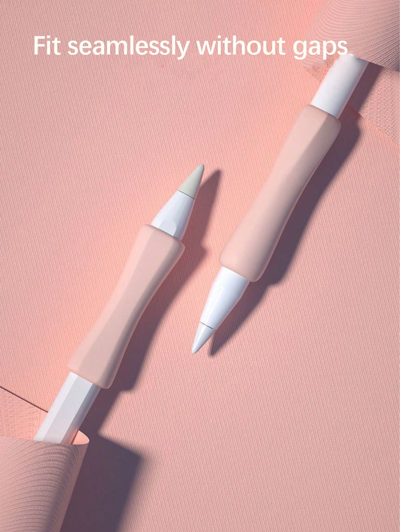 1pc/3pcs Silicone Apple Pencil 2nd Generation Grip Covers, Creative Thin Edge Swivel Design