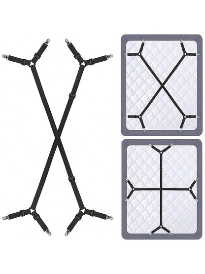 1pc Adjustable Bed Sheet Clip Holder, Anti-Slip Tablecloth Fastener, Factory Direct