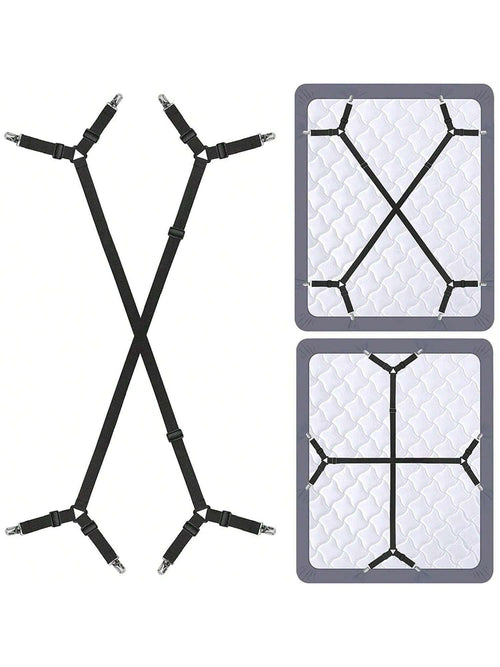1pc Adjustable Bed Sheet Clip Holder, Anti-Slip Tablecloth Fastener, Factory Direct