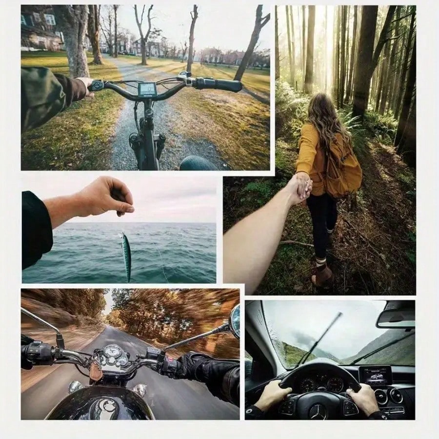 1pc Adjustable Chest Strap Phone Holder Mount, First-Person View Video Recording Accessory For Outdoor Activities Like Cycling, Skiing, Rowing, Hunting