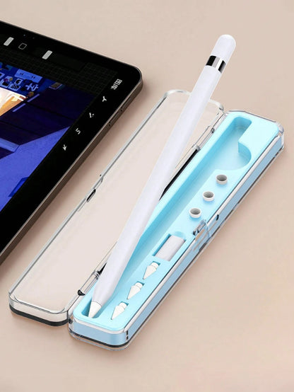 1pc Apple Pencil Sleeve, Adapter And Tip Cover Accessories, Compatible With Apple Pencil 1st And 2nd Generation, Portable