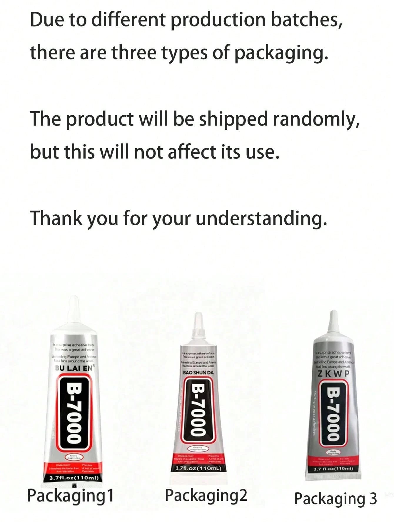 1pc B7000 Multi-Purpose Adhesive. Strong Waterproof Glue For Jewelry, Rhinestones, Fabric And Shoes. Perfect For DIY Gem Setting, Diamond Painting, Phone Repair, And Mending Jeans, Shoe Soles And Torn